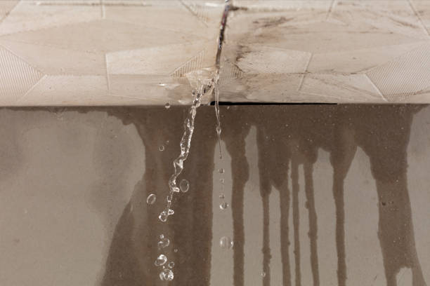 Professional Water Damage Inspection technician working in Claysville, PA